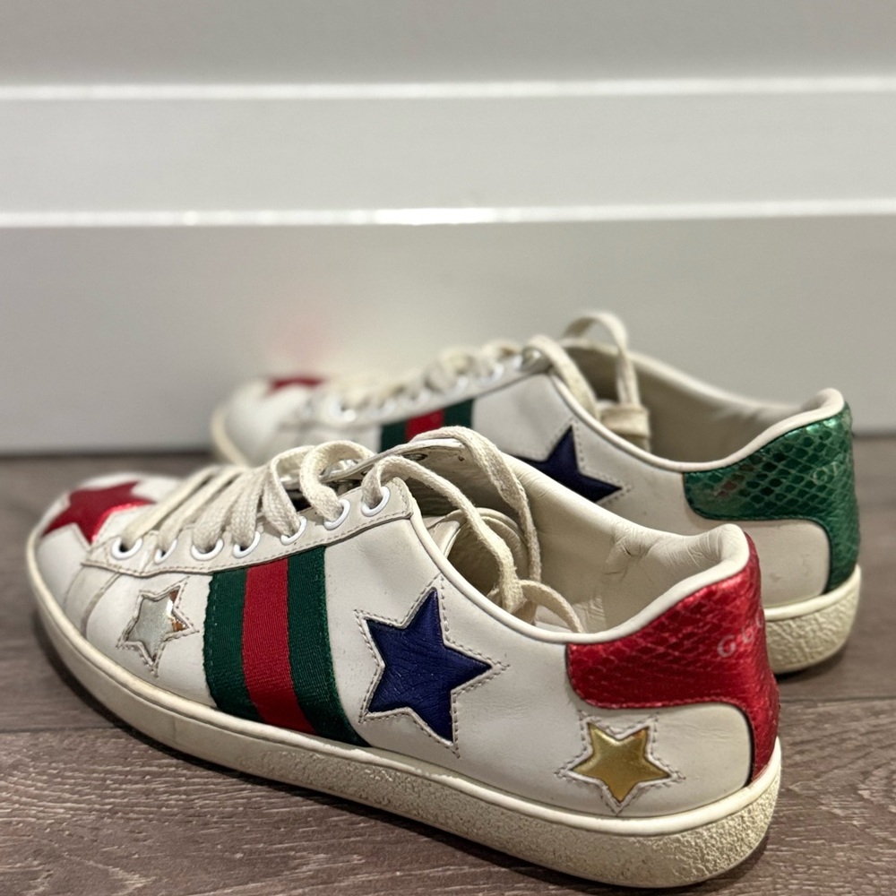 Gucci Ace Sneakers Stars can fit US 36